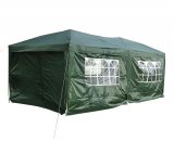 Outsunny Pop Up Gazebo Marquee, size(6m x 3m)-Green