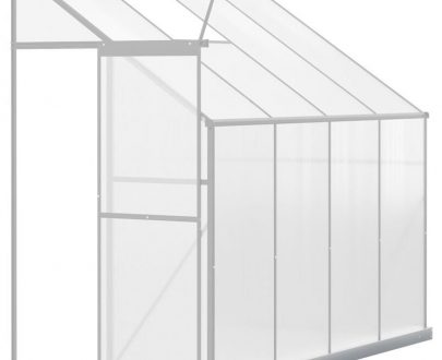 Outsunny 8.3FT X 4FT Walk-In Garden Greenhouse Aluminum Frame Polycarbonate