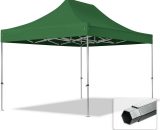 House Of Tents - 3x4.5m Pop Up Gazebo PROFESSIONAL Aluminium 40 mm, dark green High Performance Polyester approx. 400g/m² - green 600195 4260456190465