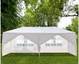 Benobby Kids - Party tent 3x6m - White Freestanding Garden Gazebo - to be used as a pavilion, pergola, marquee or gazebo 3591602542632 Y0004-DMX-UK-20220312004