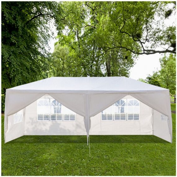 Benobby Kids - Party tent 3x6m - White Freestanding Garden Gazebo - to be used as a pavilion, pergola, marquee or gazebo 3591602542632 Y0004-DMX-UK-20220312004