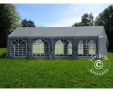 Marquee Party tent Pavilion UNICO 5x8 m, Dark Grey - Dark Grey 5710828557307 5710828557307