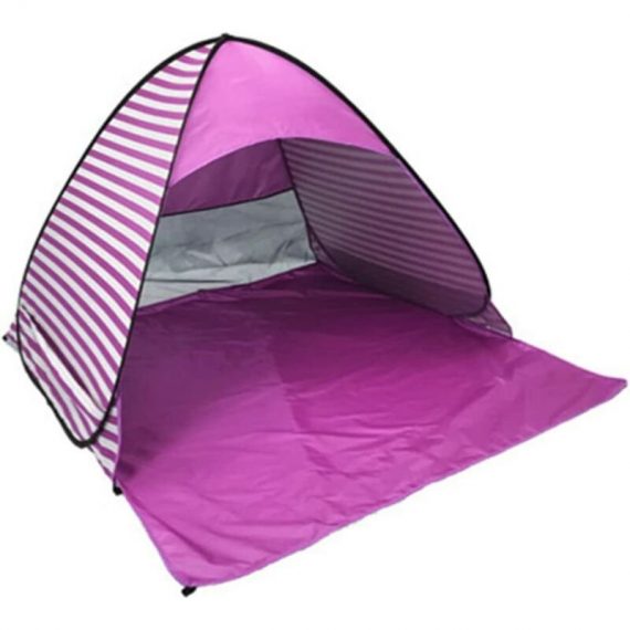 Pop Up Beach Tent Sun Shelter Beach Shade Portable tent for outdoor beach activities purple, beach tent 4391570255829 SZUK-6403