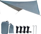 Deckon - Waterproof Camping Tarp Multifunctional Tent Sun Shelter Shade Patio Canopy Canopy for Camping, Hiking and Survival Gear, Lightweight and 9338395749565 XPTQKC071