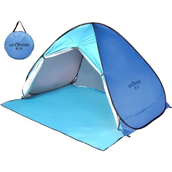 Superseller - Outdoor Camping Tent Pop-up Fun-Play Tent Automatic Instant Tent UV Protection Tent Sun Shade Awning 755924386807 Y21450BL-L|129