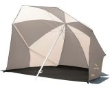 Umbrella Beach Shelter Coast Grey and Sand Easy Camp Multicolour 5709388121585 5709388121585