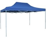 Foldable Tent Pop-Up 3x4.5 m Blue Vidaxl Blue 8718475501152 8718475501152