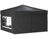 Vidaxl - Folding Party Tent with Sidewalls Anthracite 3x3 m Anthracite 8720286974575 8720286974575