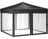 Vidaxl - Folding Party Tent with Sidewalls Anthracite 3x3 m Anthracite 8720286974643 8720286974643