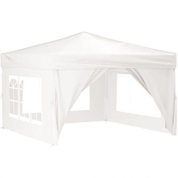 Vidaxl - Folding Party Tent with Sidewalls White 3x3 m White 8720286974582 8720286974582