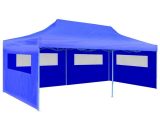 Vidaxl - Foldable Pop-up Party Tent 3 x 6 m Blue Blue 8718475912439 8718475912439