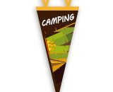 Asupermall - Outdoor Camp Flag Pennant Camping Equipment Camping Tent Flag Decoration Triangular Bunting Picnic Home Party Tent Flag,model:Multicolor 797377399805 Y23353-3