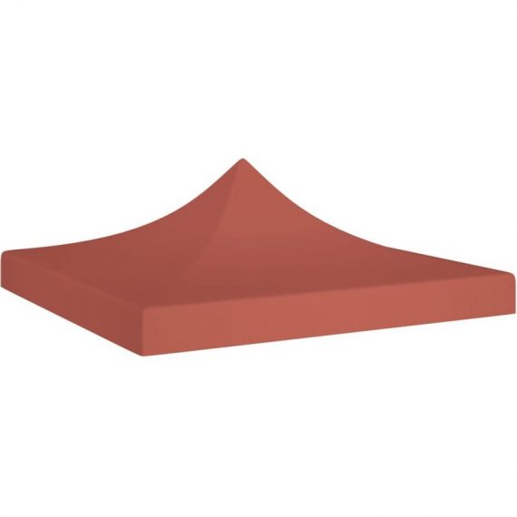 Asupermall - Party Tent Roof 2x2 m Terracotta 270 g/m2 797394226023 315346UK