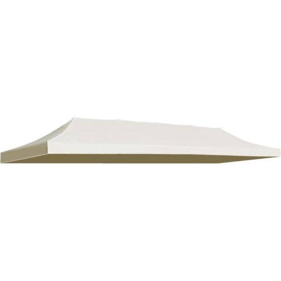 Topdeal - Party Tent Roof 3x6 m Cream VDTD29152 VDTD29152_UK