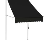 Topdeal - Manual Retractable Awning 100 cm Anthracite FF145832_UK FF145832_UK