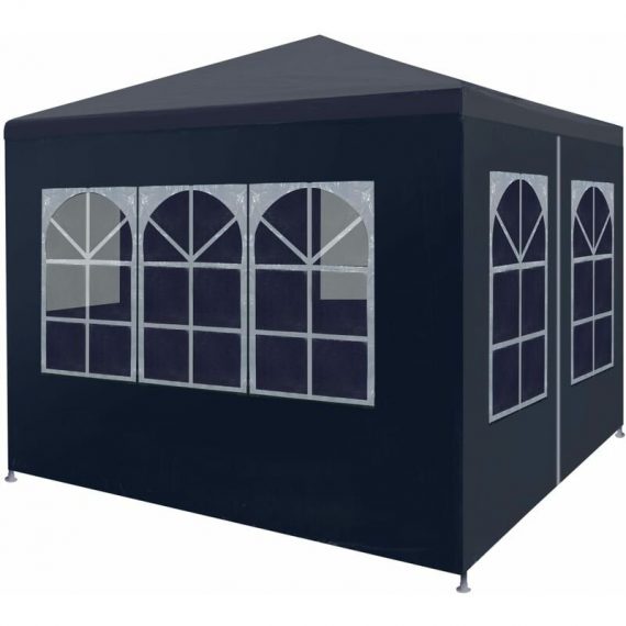 Topdeal - Party Tent 3x3 m Blue VDTD29249 VDTD29249_UK