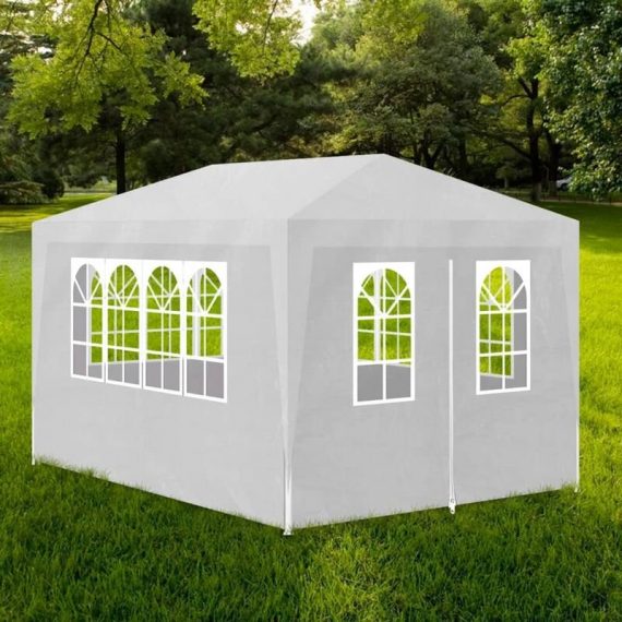 Topdeal - Party Tent 3x4 m White VDTD31947 7738218040046 VDTD31947_UK