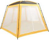 Pool Tent Fabric 500x433x250 cm Yellow - Hommoo DDvidaXL93042_UK