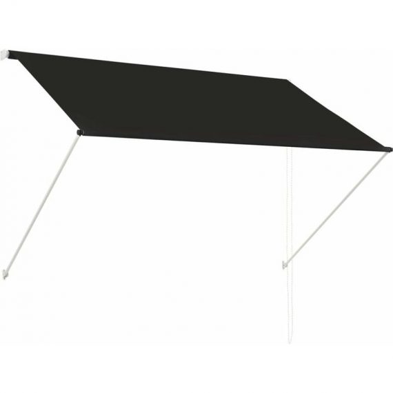 Retractable Awning 200x150 cm Anthracite VD05654 - Hommoo VD05654_UK