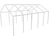 Steel Frame for Party Tent 10 x 5 m 78 kg VD26119 - Hommoo 8077991340172 VD26119_UK
