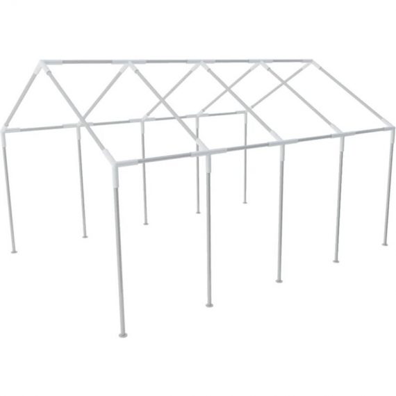 Hommoo - Steel Frame for Party Tent 8 x 4 m VD26120 8077991340189 VD26120_UK