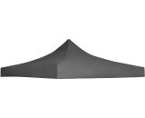 Party Tent Roof 3x3 m Anthracite VD29151 - Hommoo VD29151_UK