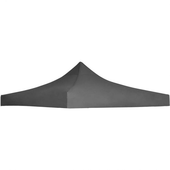 Party Tent Roof 3x3 m Anthracite VD29151 - Hommoo VD29151_UK