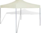 Hommoo - Cream Foldable Tent 3 x 3 m VD26508 VD26508_UK