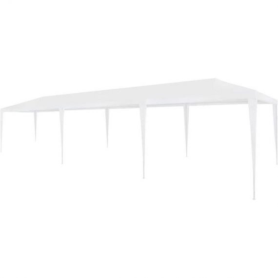 Party Tent 3x9 m pe White VD29232 - Hommoo VD29232_UK
