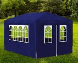 Hommoo - Party Tent 3x4 m Blue VD31948 VD31948_UK