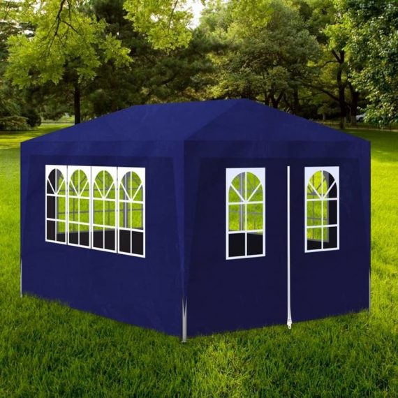 Hommoo - Party Tent 3x4 m Blue VD31948 VD31948_UK