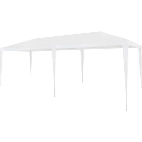 Hommoo - Party Tent 3x6 m PE White VD29231 8077789880774 VD29231_UK