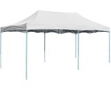 Professional Folding Party Tent 3x6 m Steel White - Hommoo DDvidaXL48864_UK