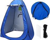 Outdoor Popup Tent Portable Camping Instant Toilet Shower/Changing Privacy Room 190*150*150cm royalblue 6443200879382 SSCP7193509