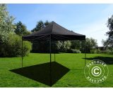 Dancover - Pop up gazebo FleXtents Pop up canopy Folding tent Basic v.3, 3x3 m Black - Black 5710828864412 5710828864412