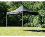 Dancover - Pop up gazebo FleXtents Pop up canopy Folding tent Steel 3x3 m Black - Black 5710828889064 5710828889064