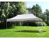 Dancover - Pop up gazebo FleXtents Pop up canopy Folding tent pro Peaked 4x8 m Latte - Latte 5710828891517 5710828891517