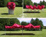 Dancover - Pop up gazebo FleXtents Pop up canopy Folding tent Xtreme 50 3x6 m Red - Red 5710828212374 5710828212374