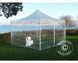 Dancover - Pop up gazebo FleXtents Pop up canopy Folding tent Xtreme 50 3x3 m Clear, incl. 4 sidewalls - Transparent 5710828632028 5710828632028