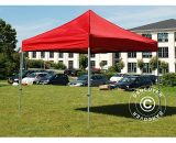 Dancover - Pop up gazebo FleXtents Pop up canopy Folding tent Xtreme 50 3x3 m Red - Red 5710828212275 5710828212275