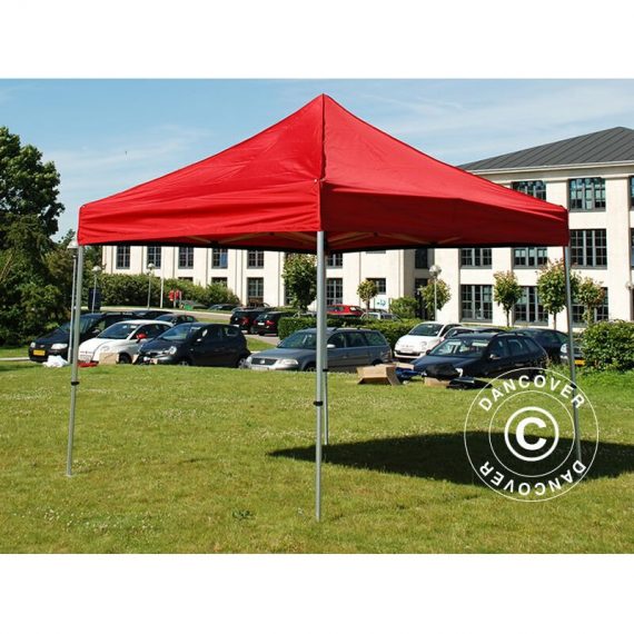 Dancover - Pop up gazebo FleXtents Pop up canopy Folding tent Xtreme 50 3x3 m Red - Red 5710828212275 5710828212275