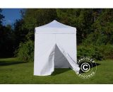 Dancover - Pop up gazebo FleXtents Pop up canopy Folding tent Basic v.2, 2x2 m White, incl. 4 sidewalls - White 5710828798960 5710828798960