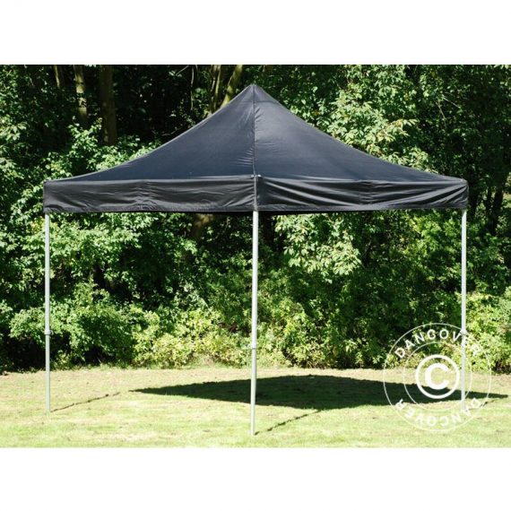 Pop up gazebo FleXtents Pop up canopy Folding tent Xtreme 60 3x3 m Black - Black 5710828935068 5710828935068