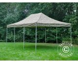 Dancover - Pop up gazebo FleXtents Pop up canopy Folding tent pro 4x6 m Camouflage/Military - Camouflage 5710828560239 5710828560239
