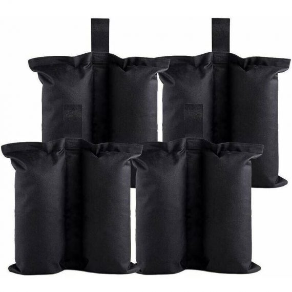Gazebo Sandbag, Double Stitched Heavy Sandbag, Weight Bag with 4 Weight Bags for Pop Up Tent Legs, Tent Canopy, Outdoor Sandbag QE-20748