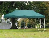 Dancover - Pop up gazebo FleXtents Pop up canopy Folding tent pro 3x6 m Green, incl. 6 sidewalls - Green 5710828210820 5710828210820