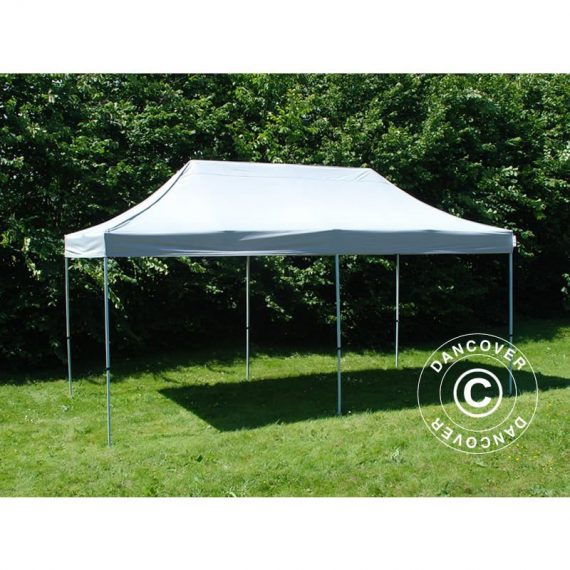 Dancover - Pop up gazebo FleXtents Pop up canopy Folding tent pro 3x6 m Silver - Silver 5710828477124 5710828477124