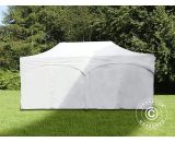 Dancover - Pop up gazebo FleXtents Pop up canopy Folding tent pro Arched 3x6 m White, incl. 6 sidewalls - White 5710828516274 5710828516274