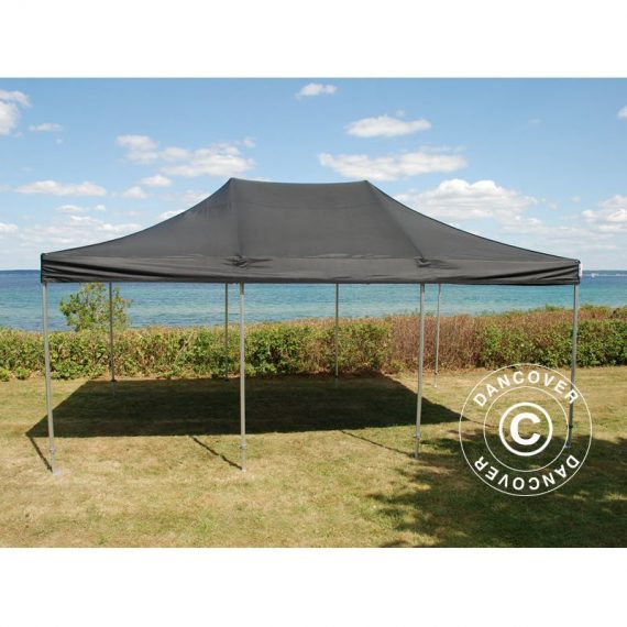 Dancover - Pop up gazebo FleXtents Pop up canopy Folding tent pro 4x6 m Black - Black 5710828318137 5710828318137