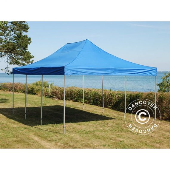 Dancover - Pop up gazebo FleXtents Pop up canopy Folding tent pro 4x6 m Blue - Blue 5710828318229 5710828318229